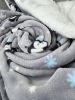 Ultra Thick Plush Penguins Blanket  - L