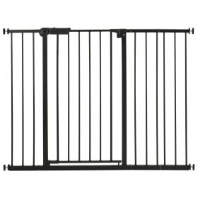 VEVOR Baby Gate, 26-48 Inches Adjustable Width, 36 Inches High Dog Gate, Easy Step Walk Thru, for Child Pet Security, Pressure Mount Kit, Wall Cu