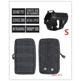 Military Tactical Dog Harness German Shepherd Adjustable Pet Dog Back (Option: I-Set)