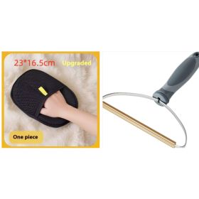 Pet Hair Remover Mitt Pet Hair Remover Gloves Deshedding Brush Glove For Dog Cat Rabbit With Long Short Curly Hair (Option: Set3-1PCS)
