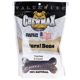 5 Count 5"-6" Beef Trachea Dog Chews (Size: Individual)
