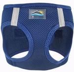 American River Solid Ultra Choke Free Dog Harness - Navy (Option: Medium)