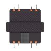 Dog Back Seat Cover Protector for Cars SUV and Trucks with Mesh Window, Scratchproof Nonslip and Waterproof Material