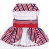 Patriotic Dog Dress with Matching Leash