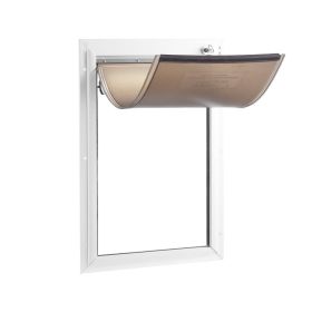 VEVOR Pet Door Replacement Flap, Compatible with VEVOR Flap Pet Doors, Longer Lasting, Weather-proof (Size: 5.25" X 8.13")