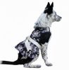 Purple Twilight Hawaiian Dog Dress with Matching Leash